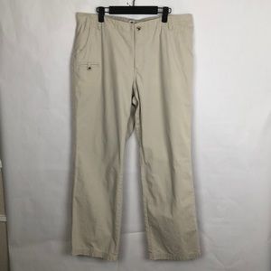Columbia Women's pants size 16 Beige 100% cotton